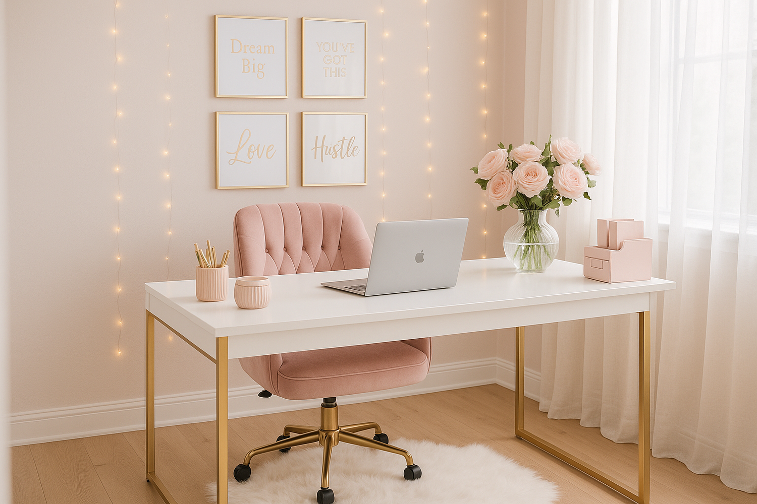 girly office