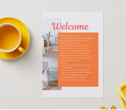 The Ultimate Instagram Growth Handbook